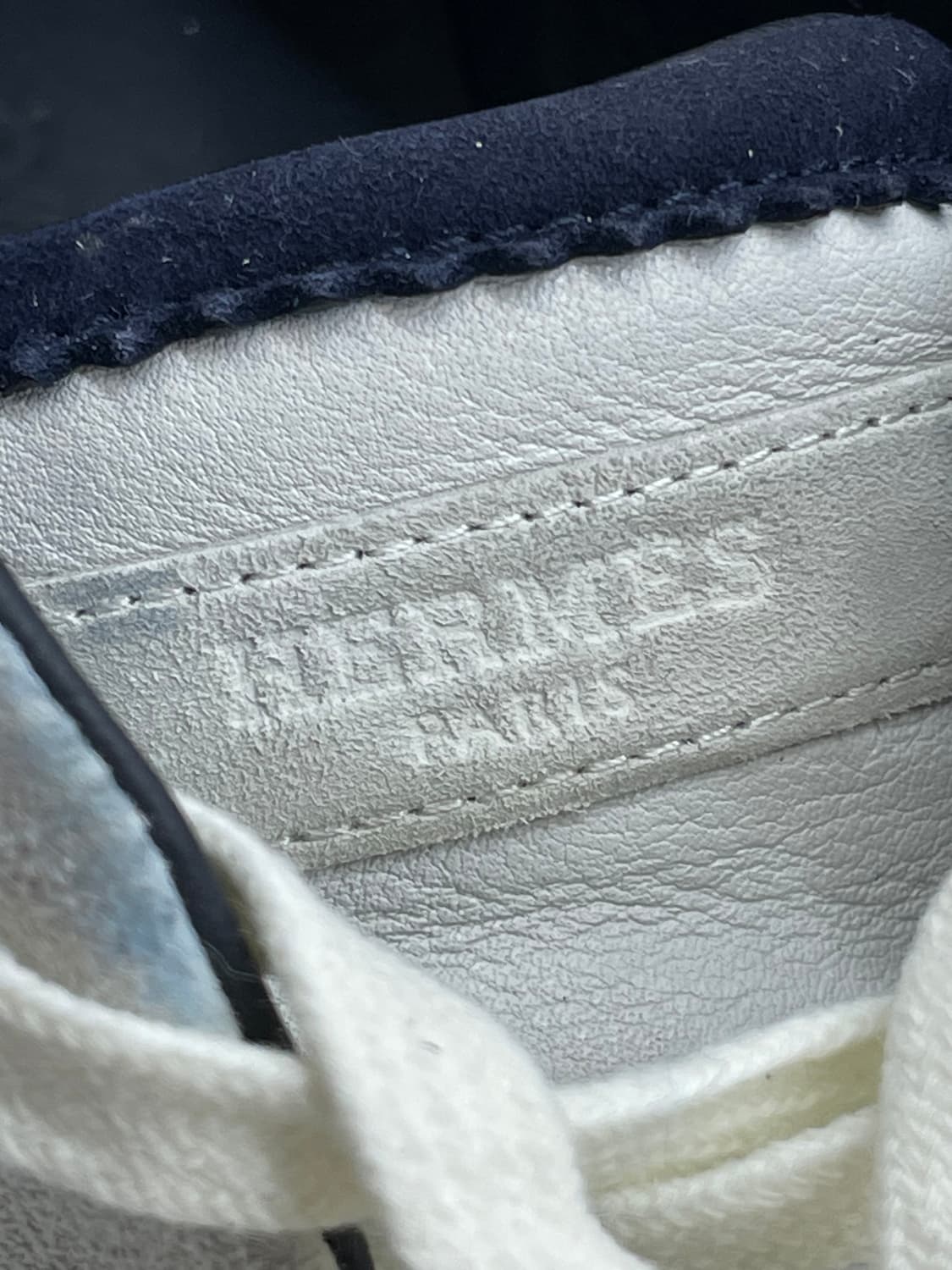 [ 42.5 ] 정품 에르메스 바운싱 블랑 스니커즈 풀구성 상품이미지10