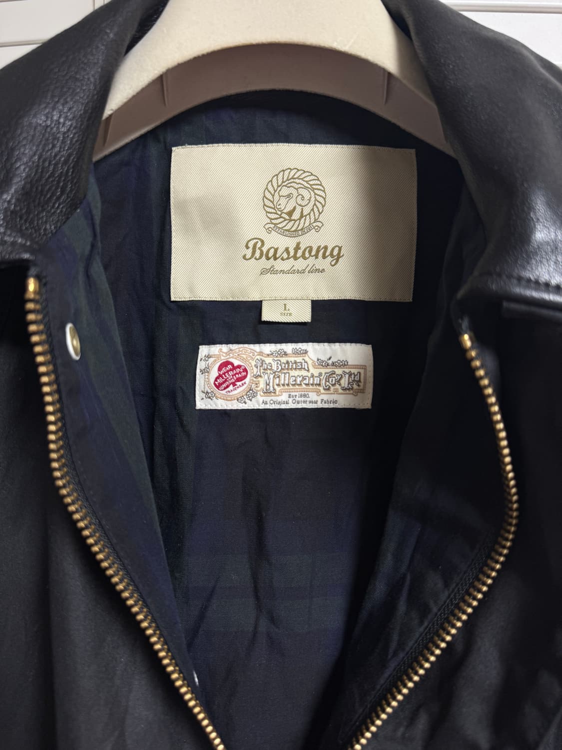 25년 구입 바스통 001 왁스 자켓 L 상품이미지2