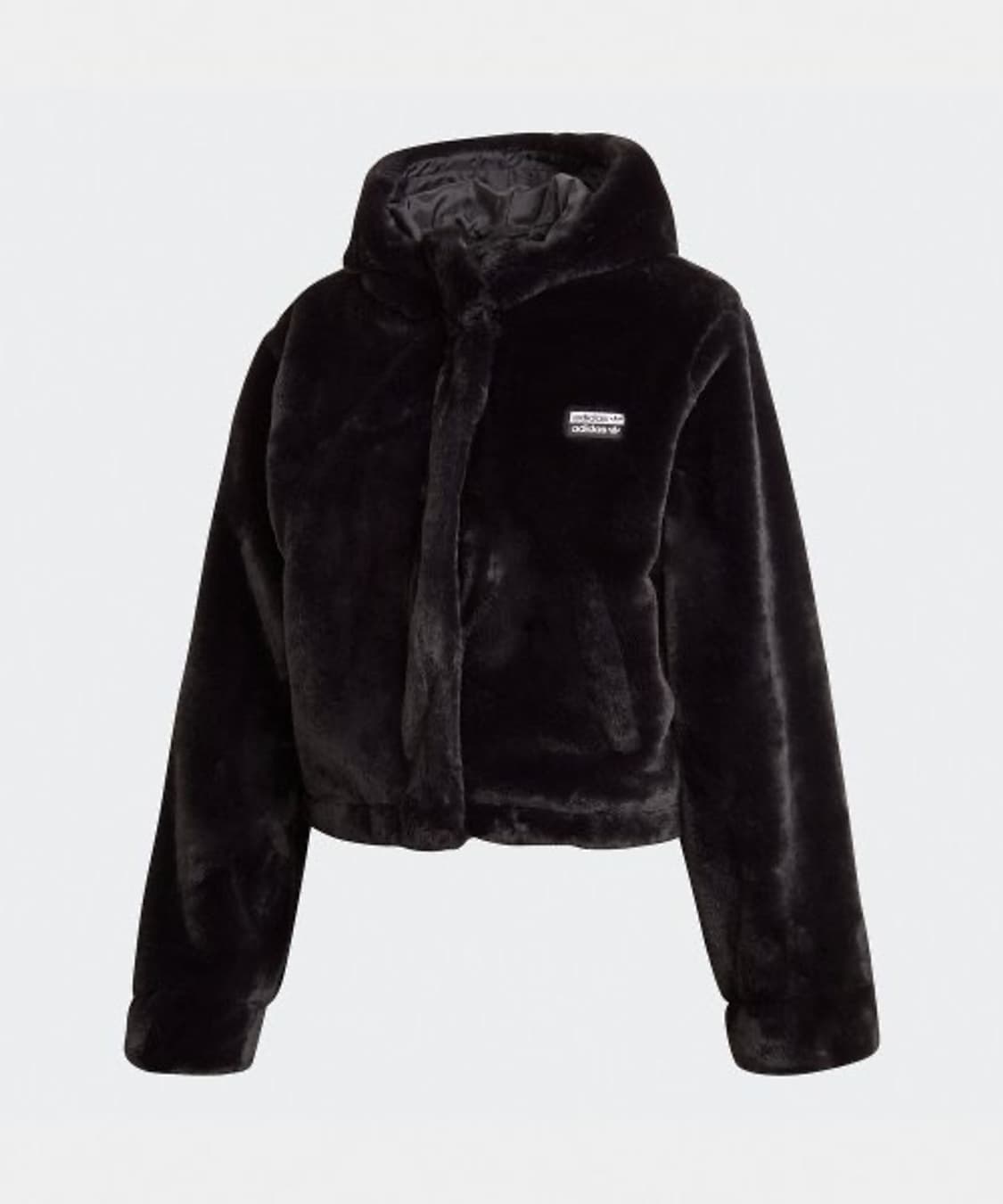 아디다스 퍼 후드 자켓 xs 상품이미지1