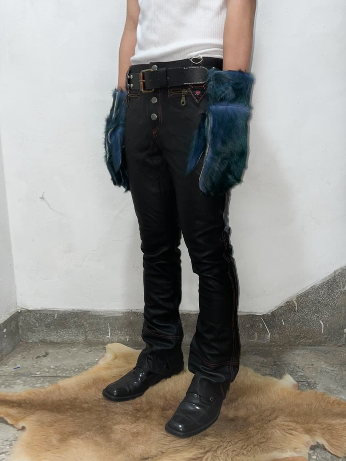 Devil Western Leather Pant  상품이미지3