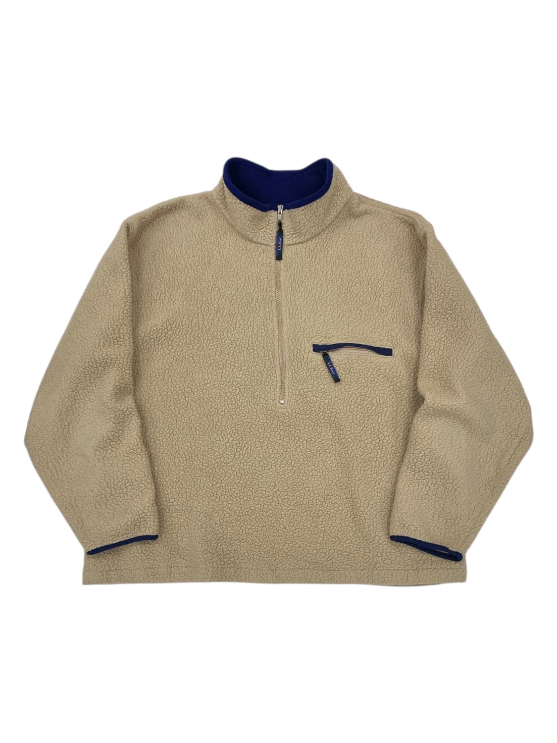 8-90’s 엘엘빈 플리스 하프집업 풀오버  상품이미지1