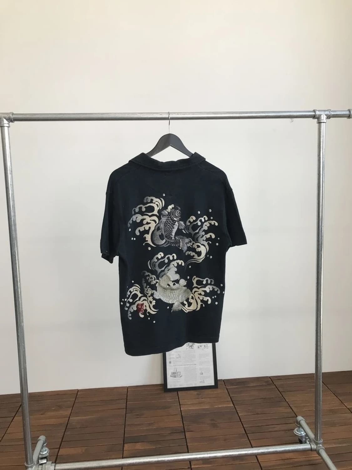 Karakuri Tamashii Koi Wave Shirt 상품이미지5