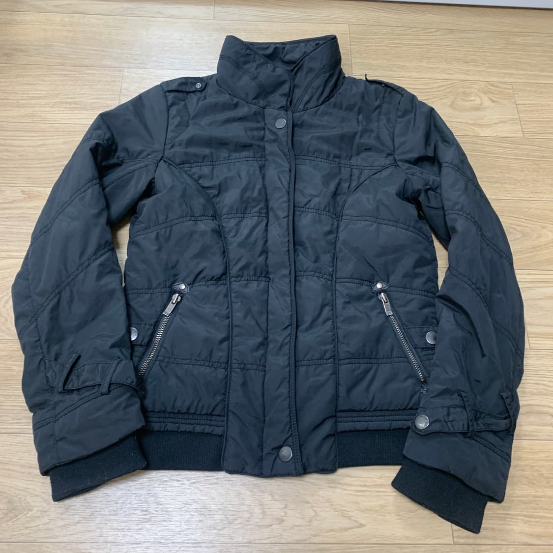 S)드레스투킬(D2K) 퀼팅 레이싱점퍼 상품이미지1