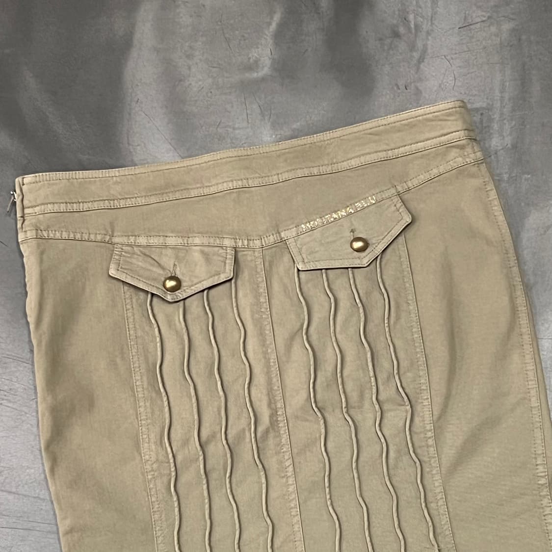 블루몬타나 디테일 미디 스커트 y16449 상품이미지4