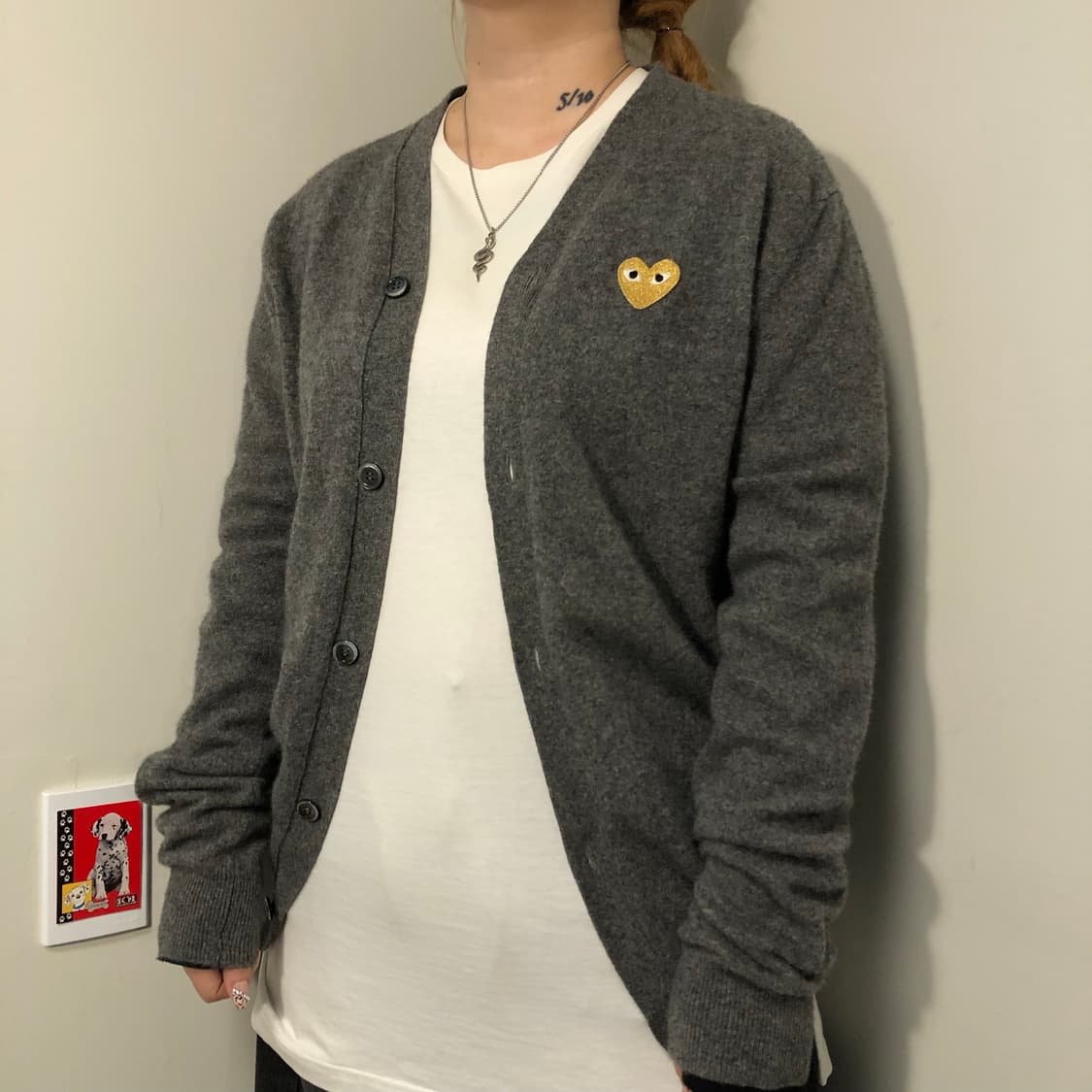 꼼데가르송 가디건  상품이미지2