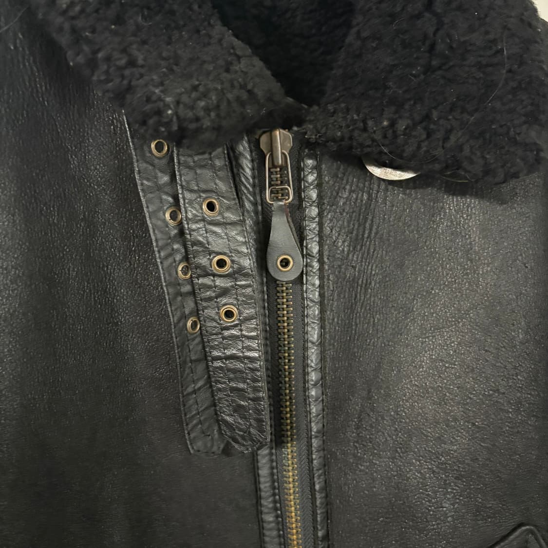 빈티지 b-3 리얼 무스탕 양가죽 양털 상품이미지6