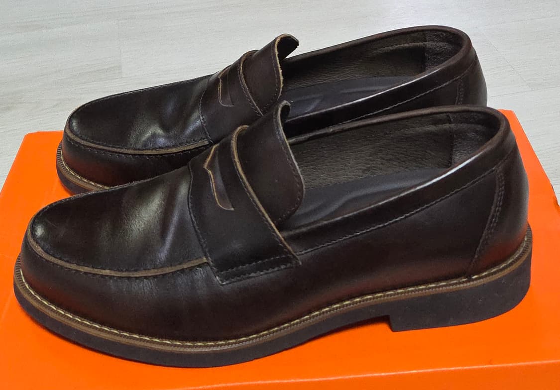 (착샷) 금강제화 리갈 로퍼 천연 소가죽 상품이미지2