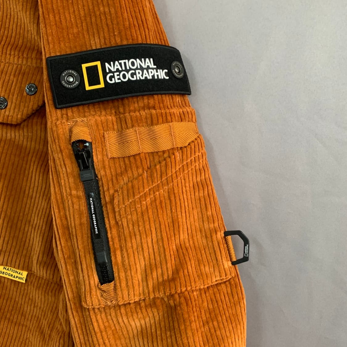 L 내셔널지오그래픽 원포켓 코듀로이 셔츠 자켓 셔켓 상품이미지4