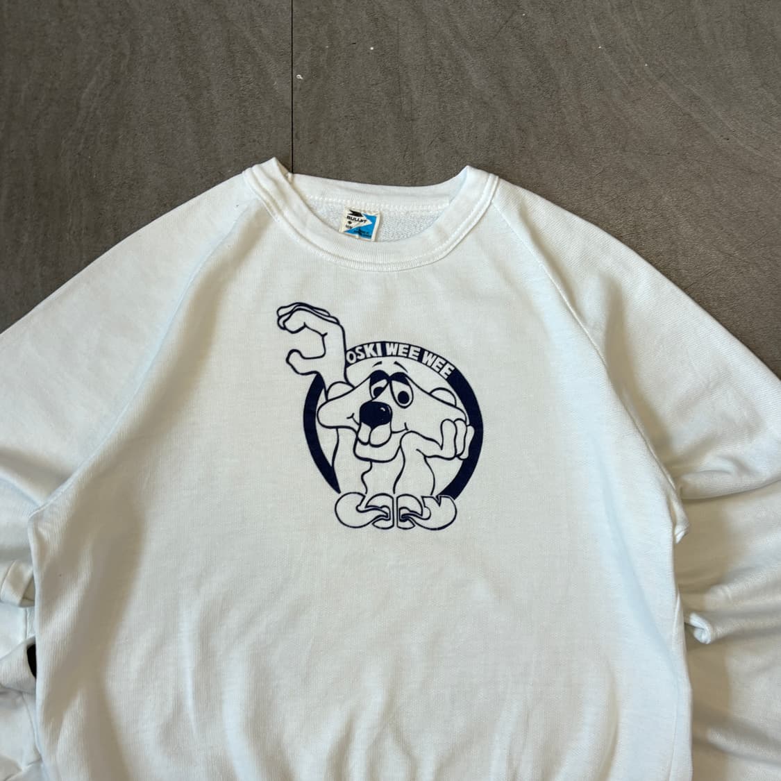 90s 90년대 캐나다 생산 빈티지 화이트 스웻셔츠  상품이미지3