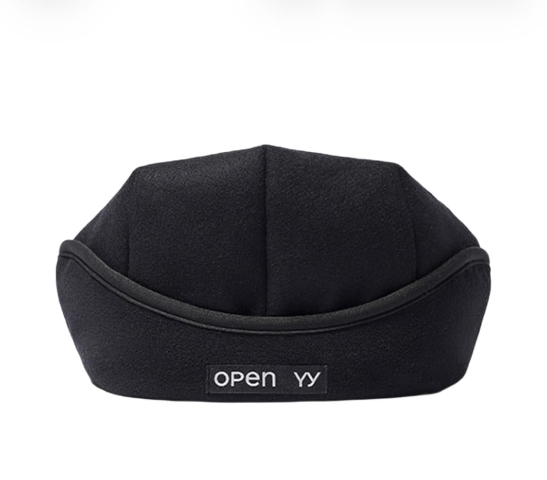 Open yy Bicycle Fordable Earflap Black  상품이미지3