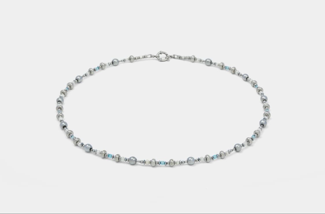 CASIOPEIA Bluerondo Topaz Pearl necklace 상품이미지1