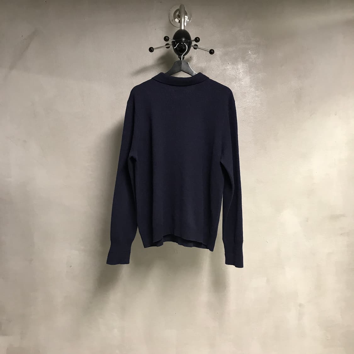 폴로 랄프로렌 니트 긴팔 카라티 네이비 XXL 상품이미지6