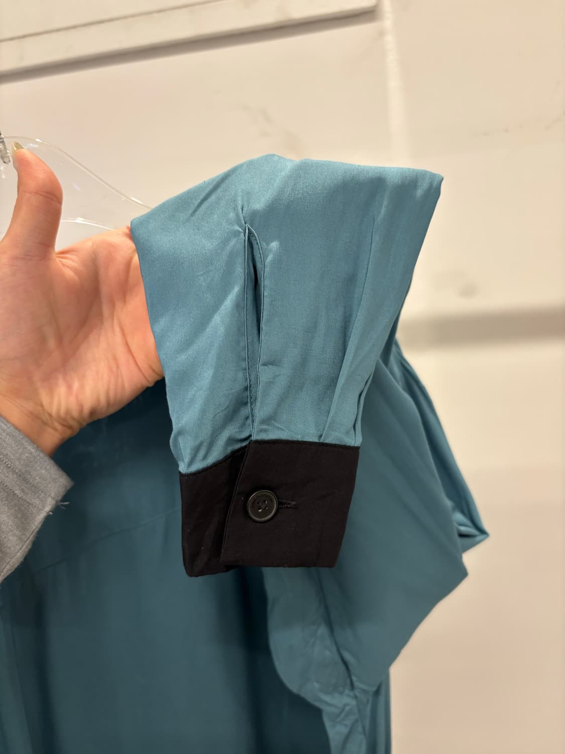 Mihara Yasuhiro x GU blue shirt 상품이미지6