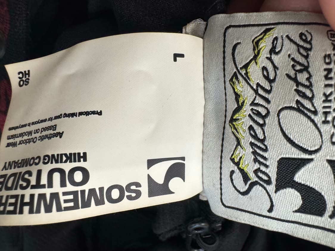 썸웨어아웃사이드 후드티 L 상품이미지5