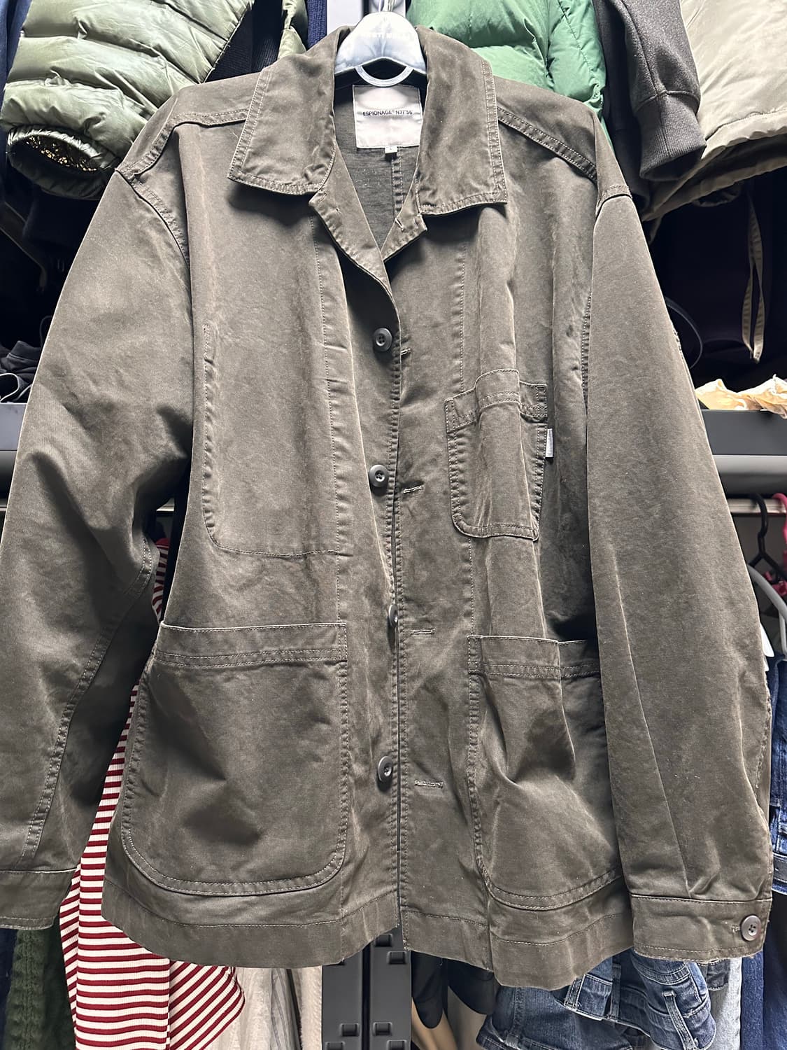 에스피오나지 몰스킨 프렌치 워크자켓 L 상품이미지1
