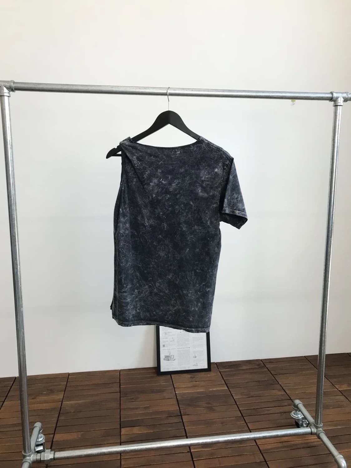 ACDC Acid Wash Graphic T-Shirt 상품이미지2