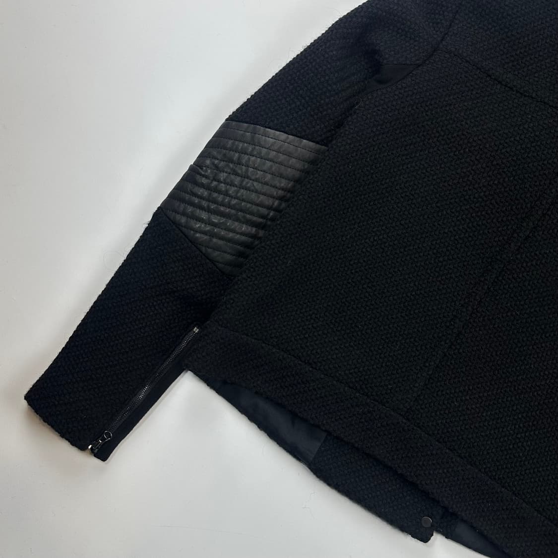 빈스 울 블렌드 모토 자켓 상품이미지8