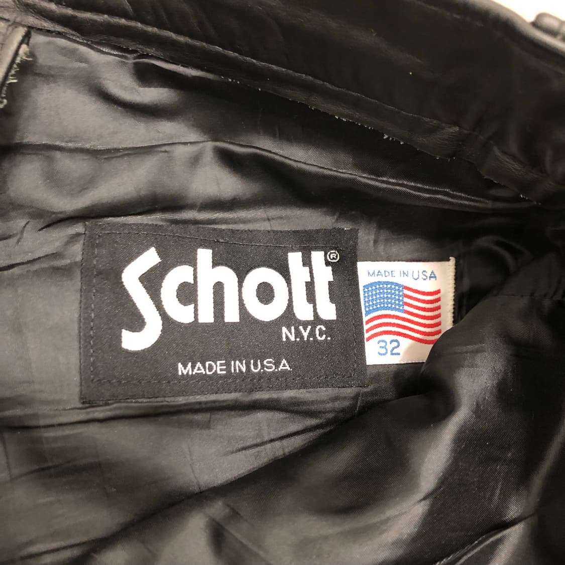 schott 쇼트 미국 usa 레더 팬츠 가죽 바지 32 상품이미지4