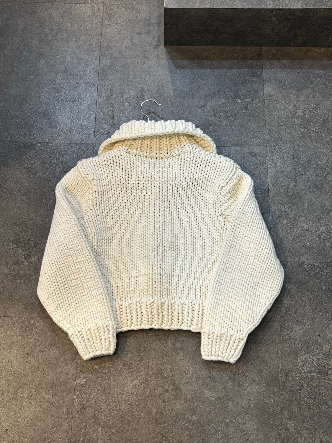 메종마르지엘라 x H&M 카라 니트 가디건 S사이즈 상품이미지3