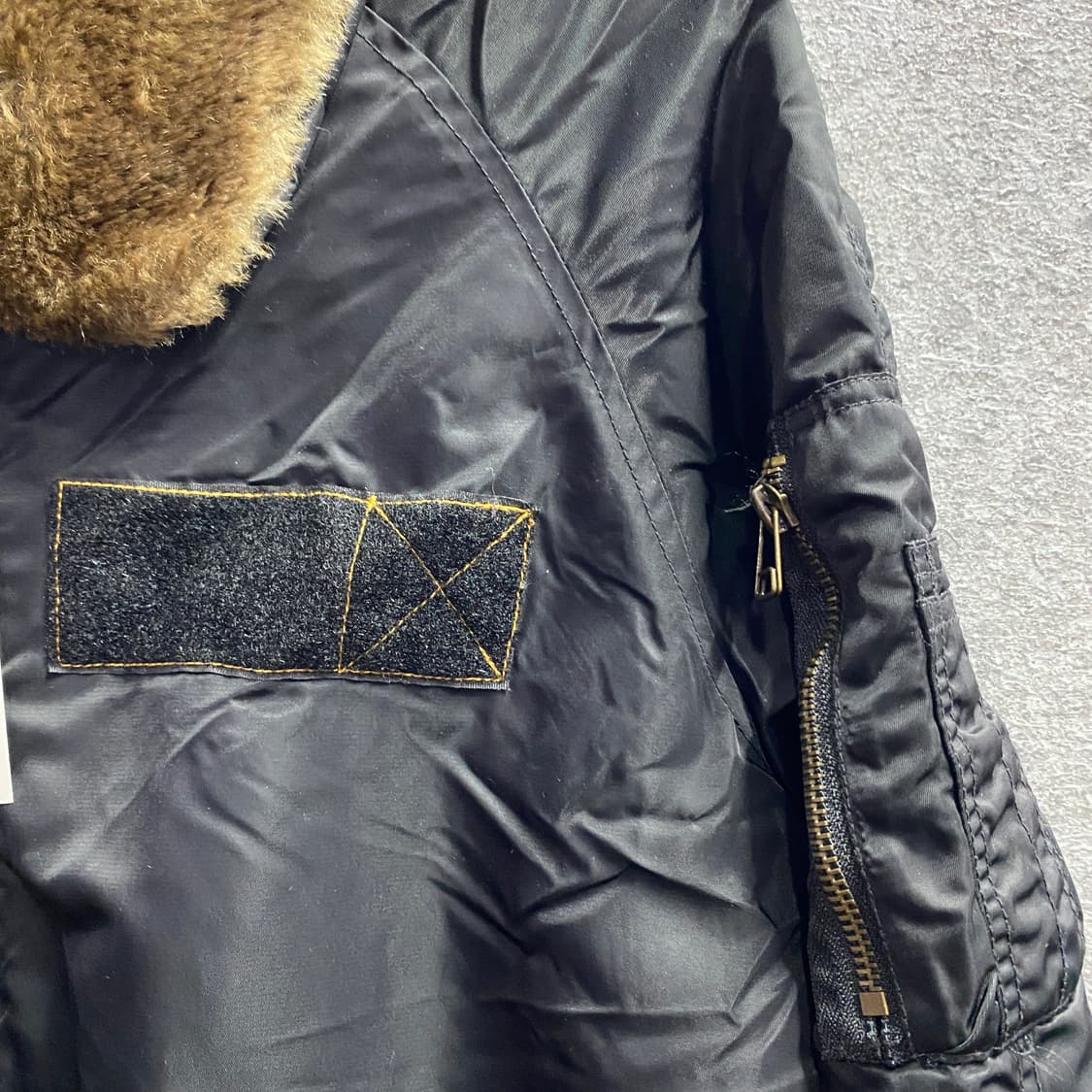 알파인더스트리 55주년 B-15 항공점퍼 자켓 B4074  상품이미지4