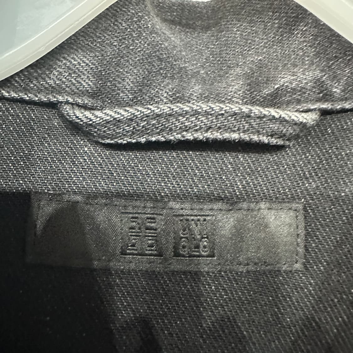 유니클로 데님 흑청자켓 M 상품이미지3