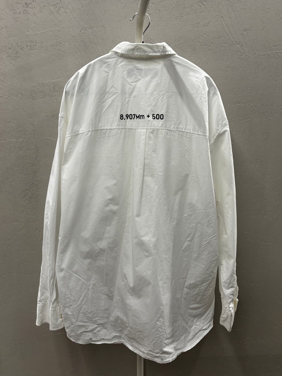 쿤옴므 그래픽 포켓 오버사이즈 셔츠 상품이미지7