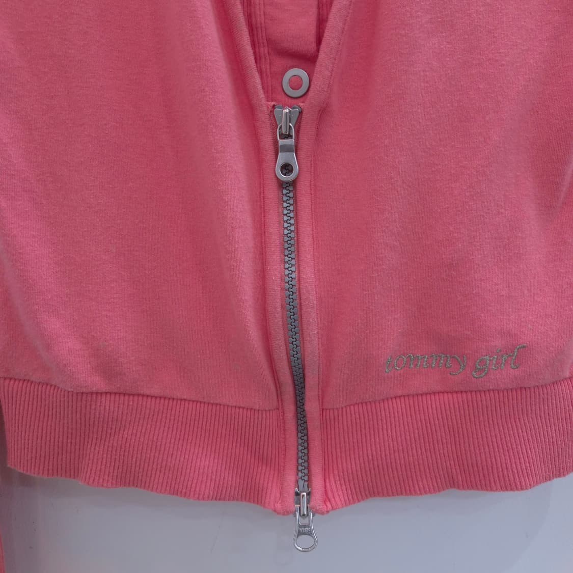 Tommy girl Japan 하이넥 집업 가디건 상품이미지5