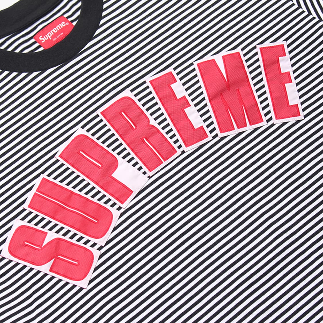  SUPREME "Stripe Half T-Shirts" 상품이미지3