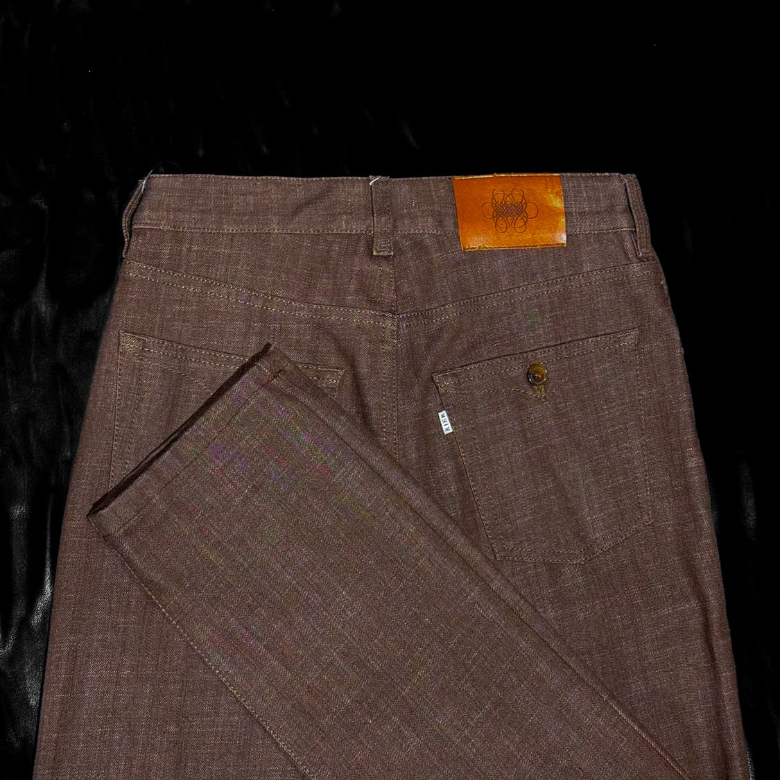 리에르 브라운 데님팬츠 상품이미지4