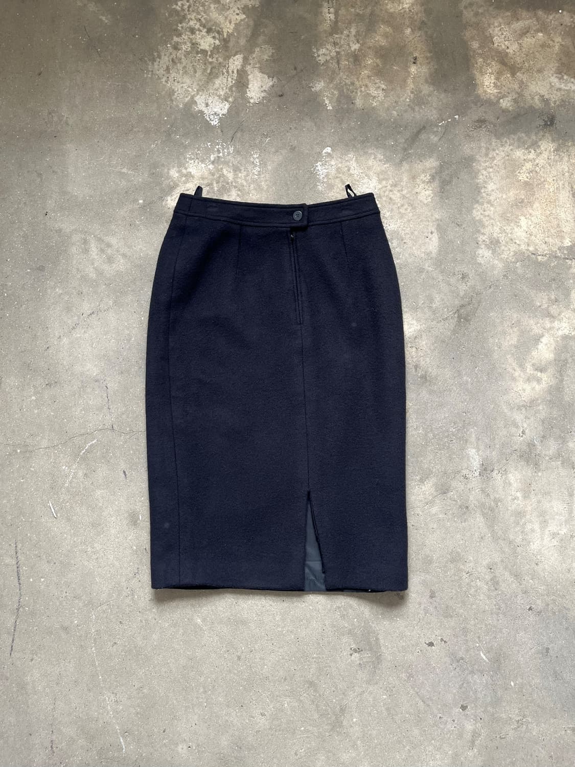 Vintage (Made in France) 울 스커트 상품이미지1