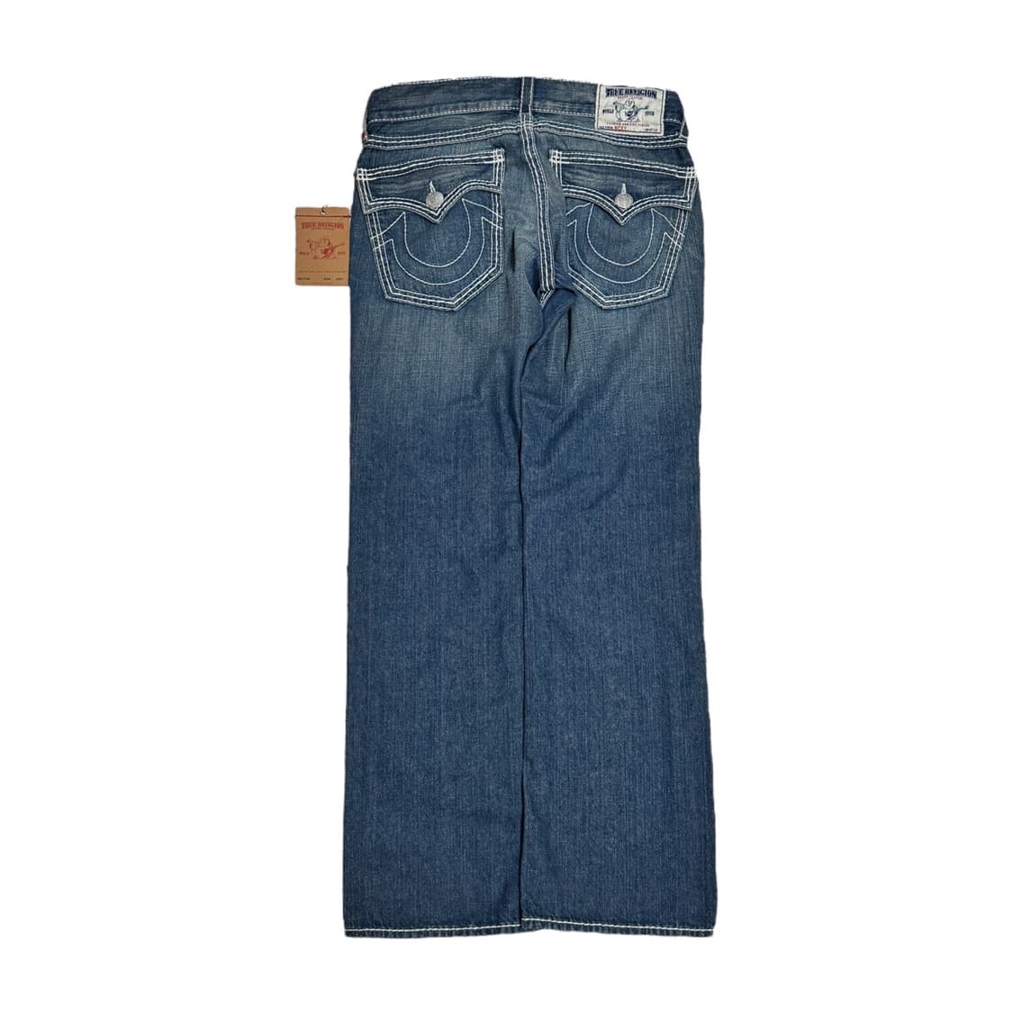 새상품 트루릴리전 희귀 리키 USA 스티치 데님팬츠 상품이미지1