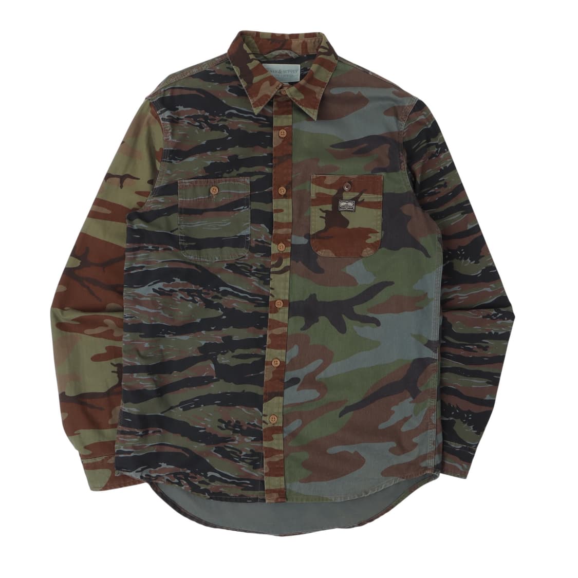 데님앤서플라이 카모플라쥬 워크 셔츠 상품이미지1