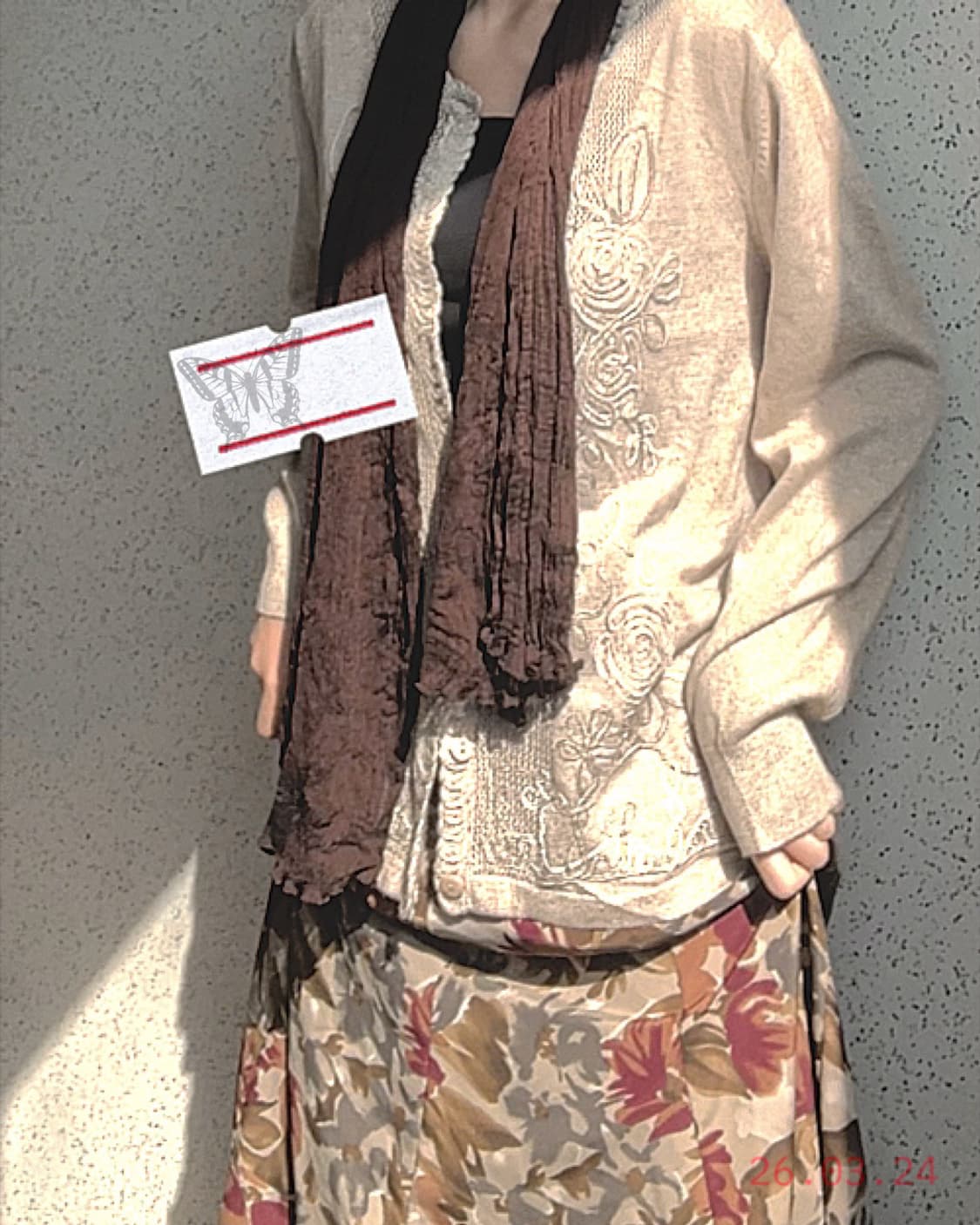 Flower Pattern Cardigan 플라워 패턴 가디건 상품이미지4