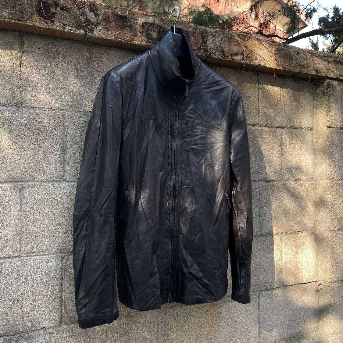 [52] SS2012 Emporio Armani Black Leather 상품이미지4