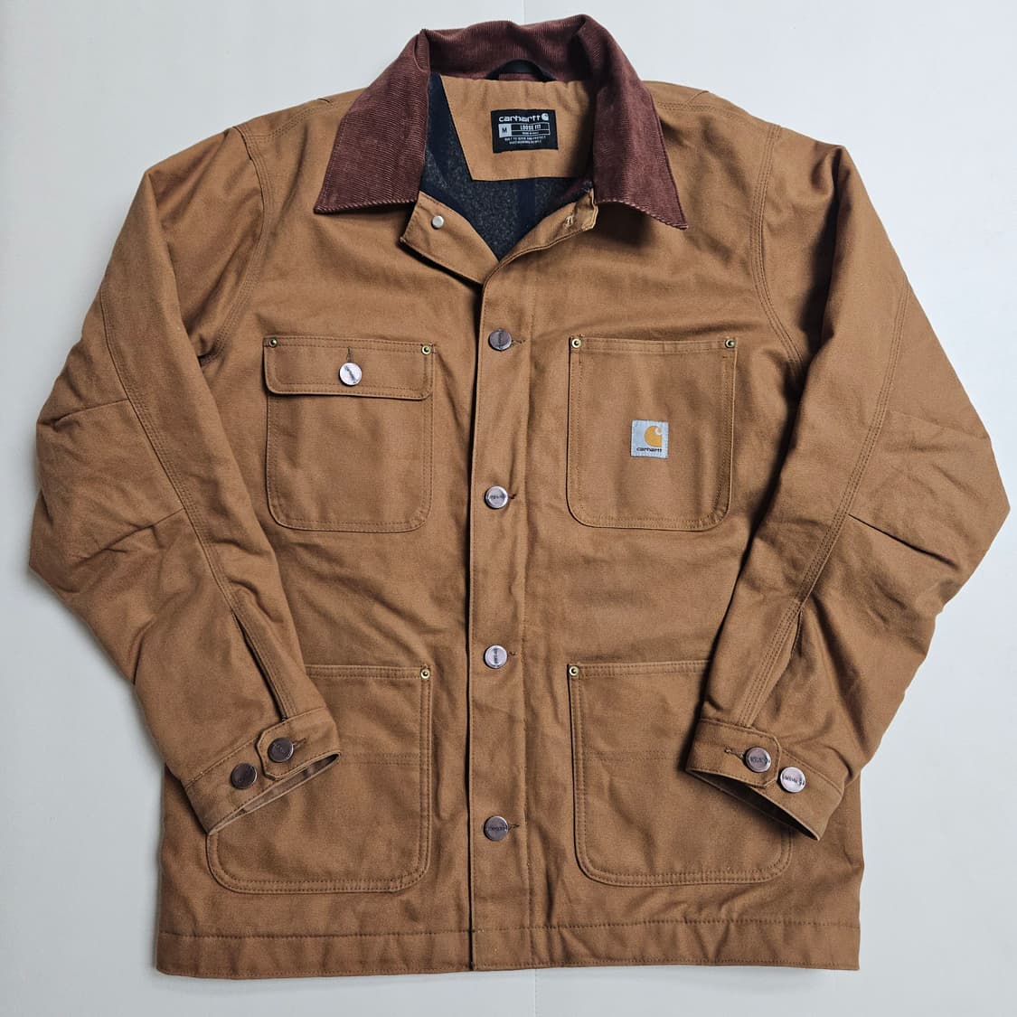 (무료배송) 칼하트 초어자켓 루즈핏 브라운 / M사이즈 상품이미지1