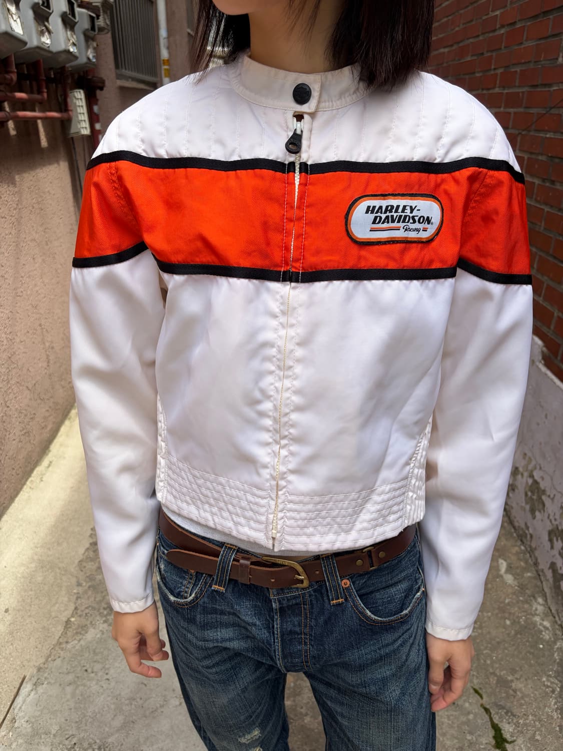 Harley-Davidson 레이싱 바이커 자켓 상품이미지4