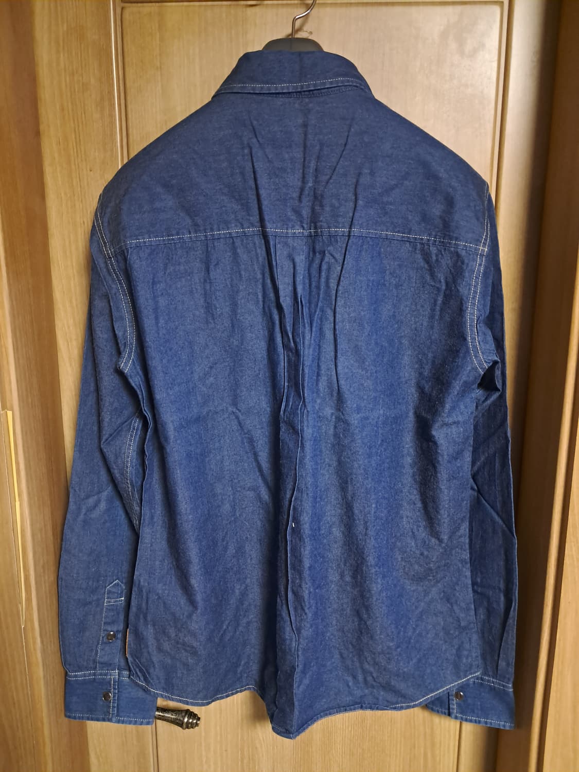 에비수 데님셔츠 M/L 상품이미지3