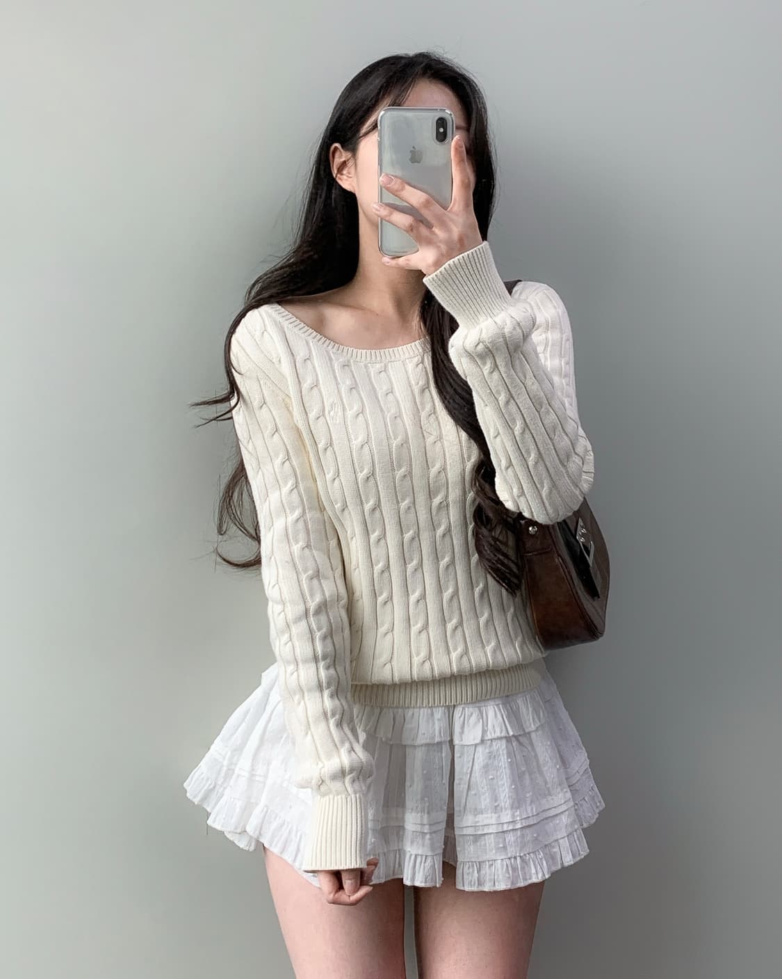 폴로 보트넥 니트 상품이미지3