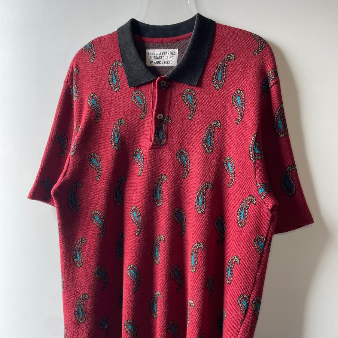 와코마리아 페이즐리 PK 티셔츠 상품이미지3