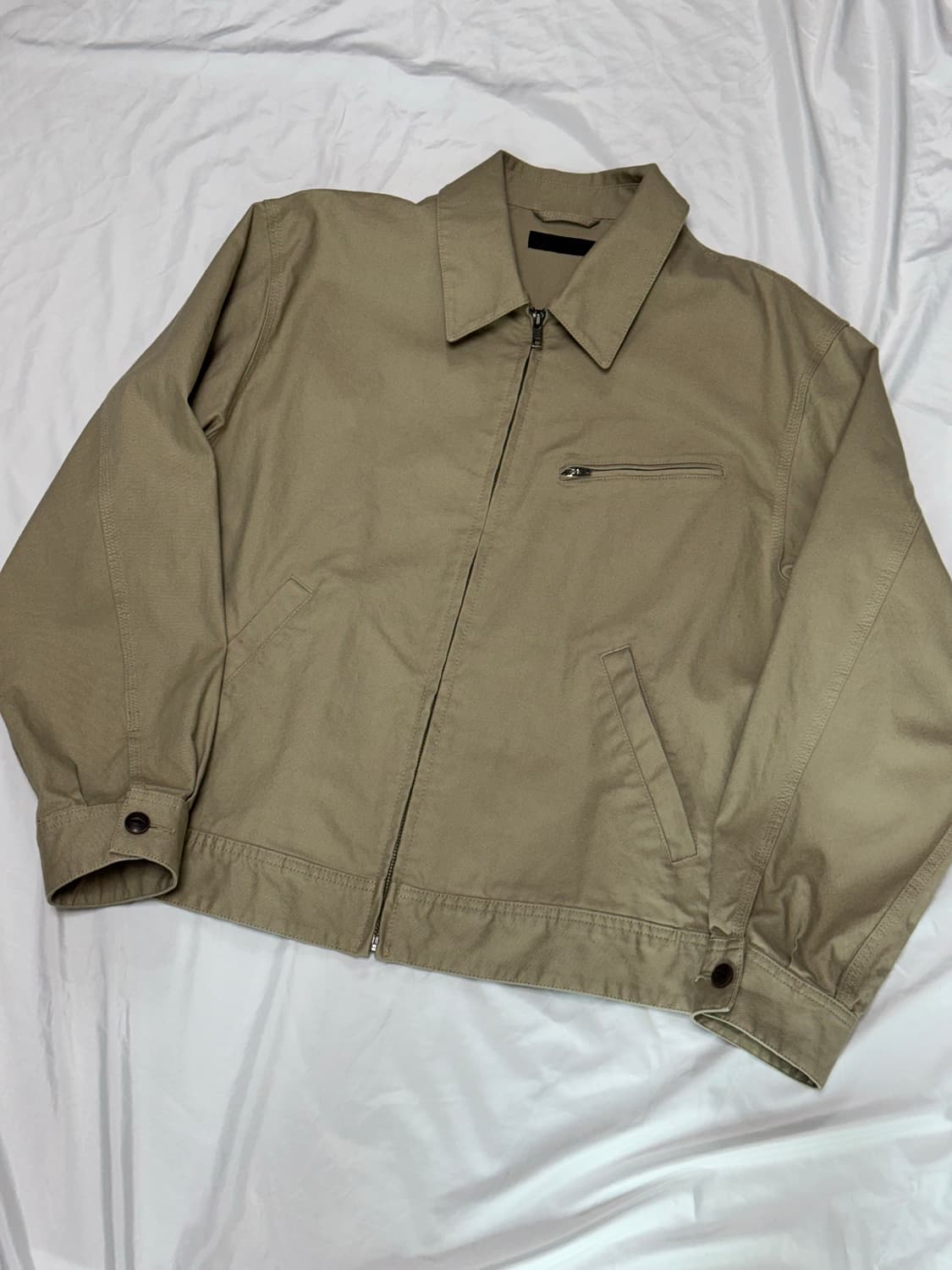 유니클로 집업 블루종 M 상품이미지1