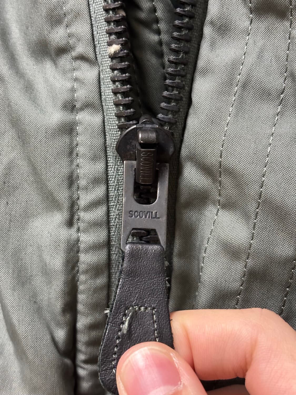 오리지널 미군 데드스탁 N-3B 파카 88년식 상품이미지3