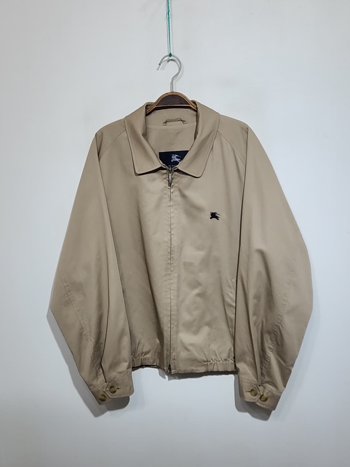 (XXL) 버버리 블루종 점퍼 베이지 빅사이즈 자켓 미국판  상품이미지1