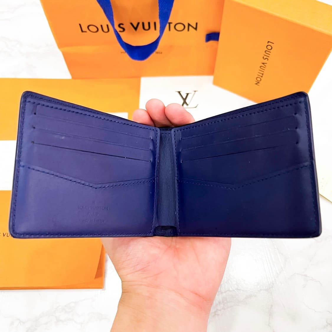 [한정판] 루이비통 반다나 반지갑 상품이미지5