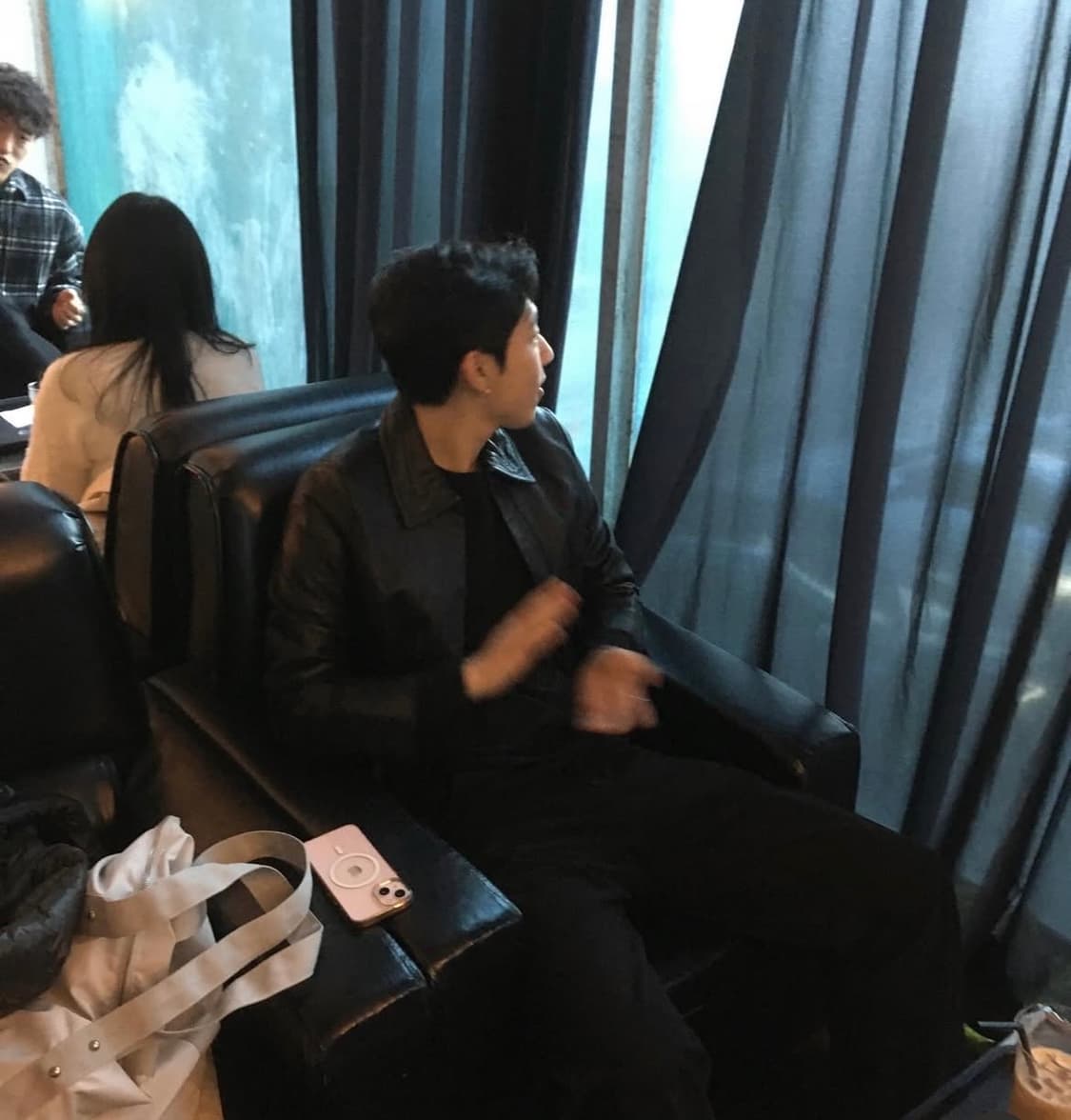 캘빈클라인 빈티지 레더자켓 M 상품이미지6