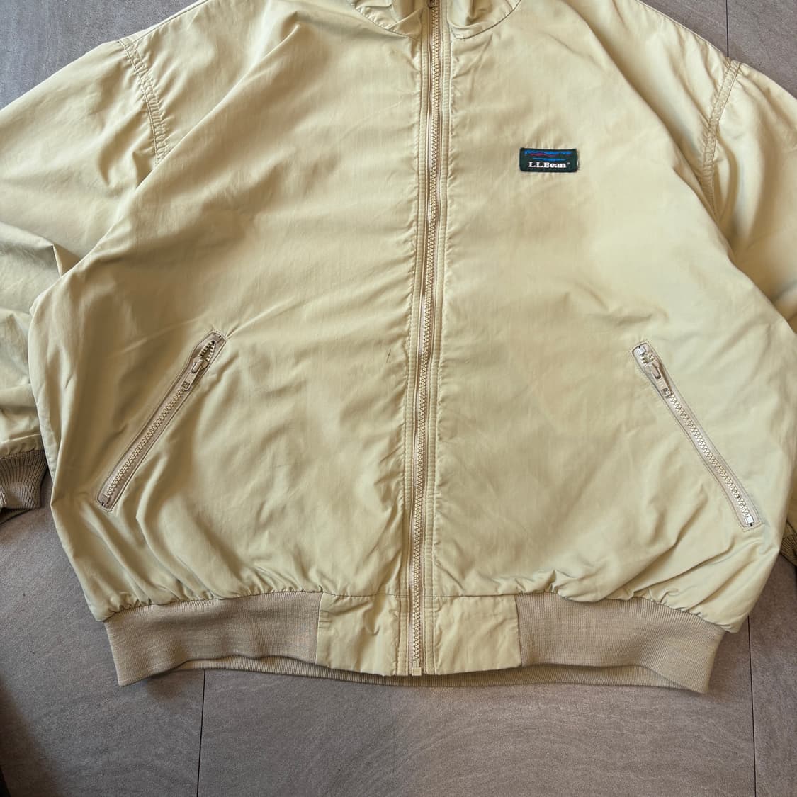 90s L.L.bean 90년대 엘엘빈 쓰리 시즌 베이지 웜업 자켓  상품이미지3