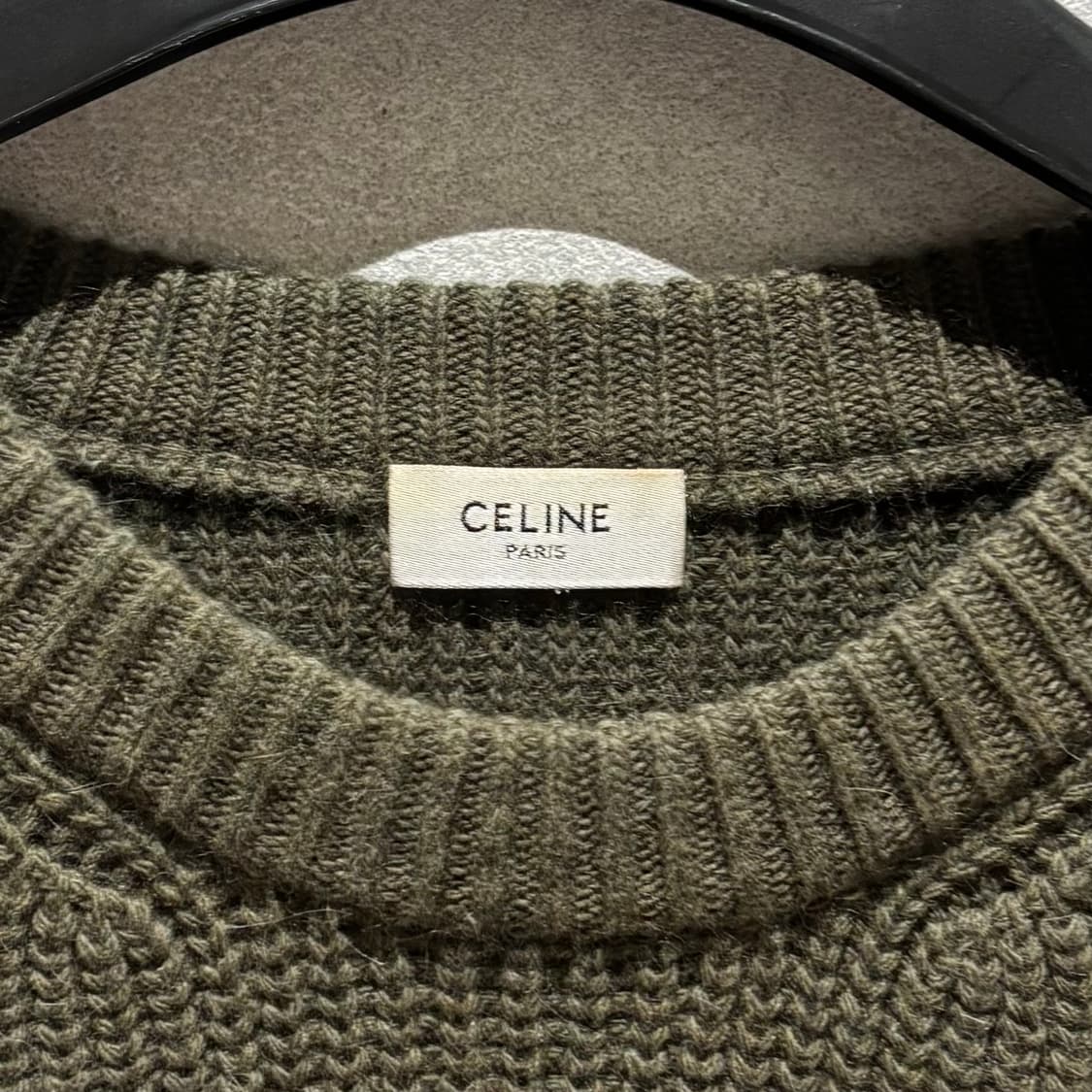 Xl/셀린느 리브드 울 니트 상품이미지2