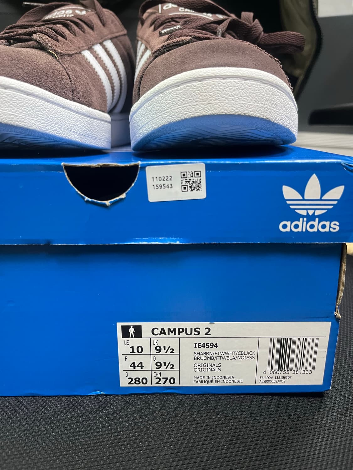 아이다스 캠퍼스 쉐도우브라운 280 상품이미지2