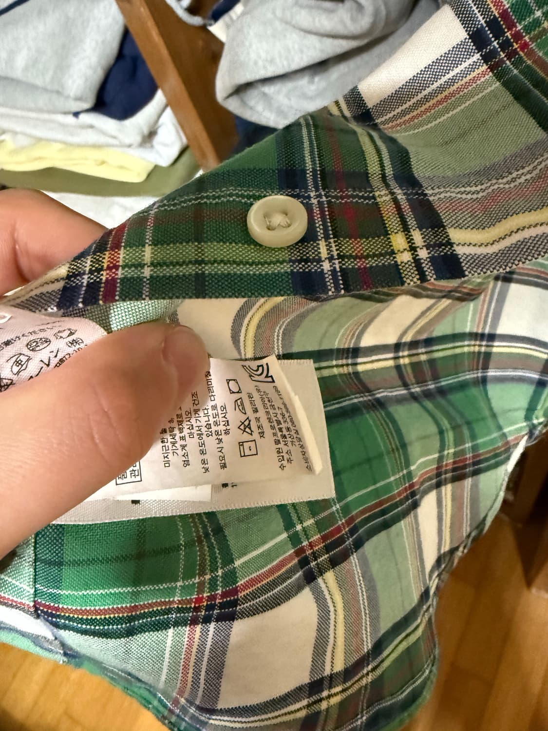 L 폴로 랄프로렌 체크셔츠 커스텀핏 상품이미지3