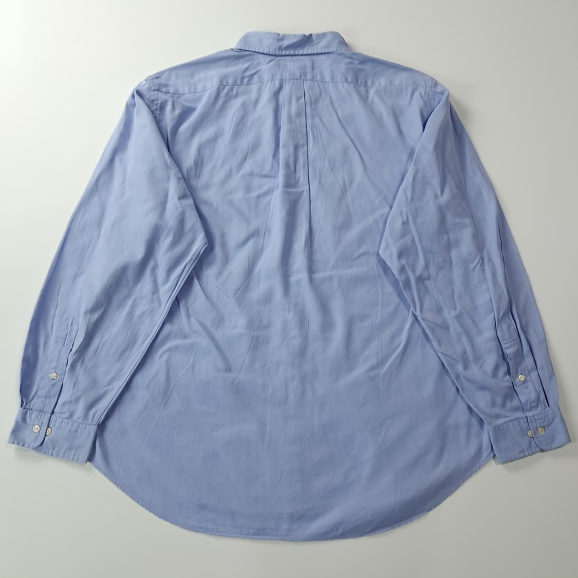 CK583 2XL 폴로 90s 블루 마이크로 헤링본 셔츠 남방 상품이미지6