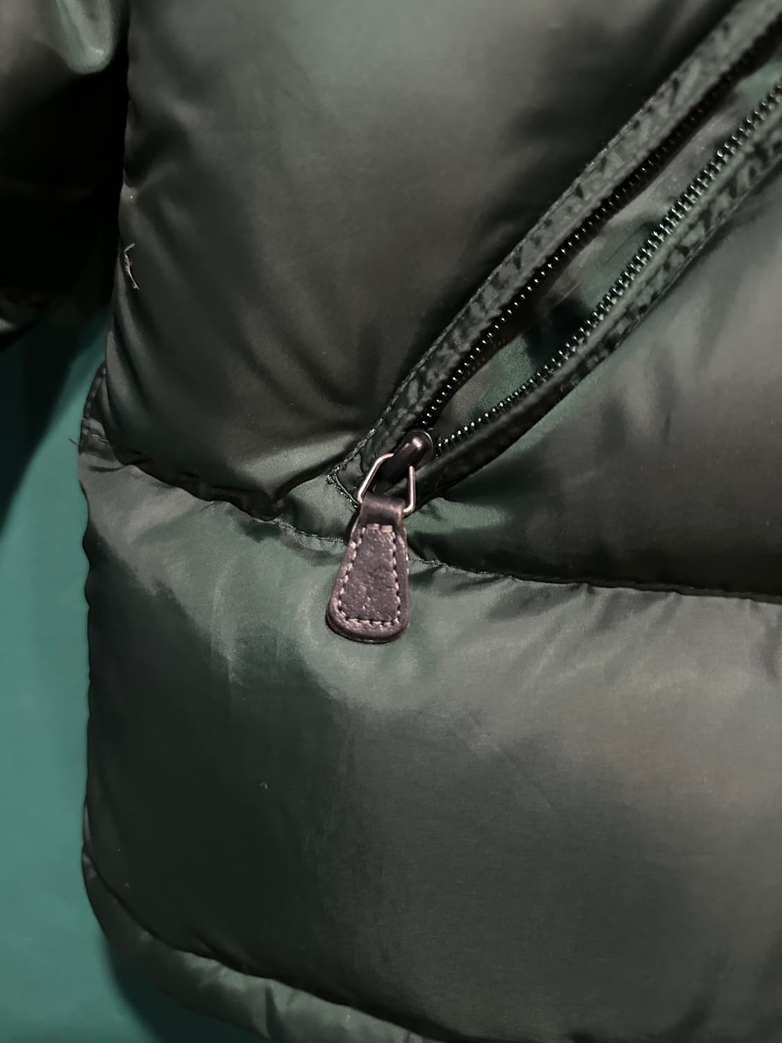 폴로 푸퍼패딩 그린 L 상품이미지5